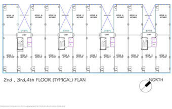 2nd 3rd 4th Floor Plan of Kanakia Zillion  Kurla Mumbai
